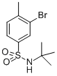 N-T-BUTYL 3-BROMO-4-METHYLBENZENESULFONAMIDE CAS#: 850429-70-8