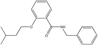 N-benzyl-2-(3-methylbutoxy)benzamide CAS#: 881222-52-2