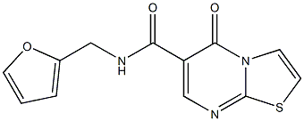 N-(furan-2-ylmethyl)-5-oxo-5H-thiazolo[3,2-a]pyrimidine-6-carboxamide CAS#: 851943-62-9