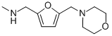 N-methyl-{[5-(morpholinomethyl)-2-furyl]methyl}amine CAS#: 893741-66-7