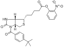 N1-(4-(T-BUTYL)BENZOYL)-D-(+)BIOTIN 2-NITROPHENYL ESTER CAS#: 869354-61-0
