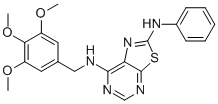 N2-PHENYL-N7-(3,4,5-TRIMETHOXYBENZYL)THIAZOLO[5,4-D]PYRIMIDINE-2,7-DIAMINE CAS#: 871266-77-2