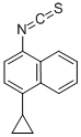 NAPHTHALENE, 1-CYCLOPROPYL-4-ISOTHIOCYANATO- CAS#: 878671-95-5