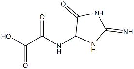 Oxamic  acid,  (tetrahydro-2-imino-5-oxo-4-imidazolyl)-  (4CI) CAS#: 858243-02-4