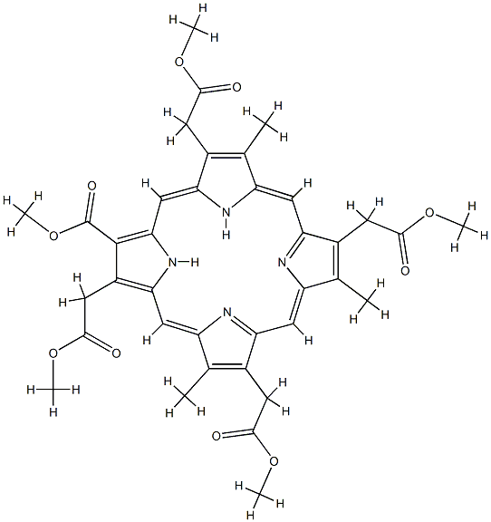 PENTACARBOXYLPORPHYRIN I PENTAMETHYL ESTER CAS#: 885267-26-5