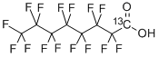 PERFLUORO-N-OCTANOIC ACID-1-13C CAS#: 864071-09-0