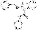 PHENYL 2-(BENZYLTHIO)-1H-BENZO[D]IMIDAZOLE-1-CARBOXYLATE CAS#: 845879-38-1