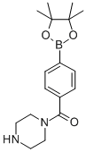 PIPERAZIN-1-YL-[4-(4,4,5,5-TETRAMETHYL-[1,3,2]DIOXABOROLAN-2-YL)-PHENYL]-METHANONE CAS#: 864754-07-4