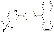 PIPERAZINE, 1-(DIPHENYLMETHYL)-4-[4-(TRIFLUOROMETHYL)-2-PYRIDINYL]- CAS#: 882313-92-0