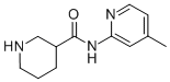 PIPERIDINE-3-CARBOXYLIC ACID (4-METHYL-PYRIDIN-2-YL)-AMIDE CAS#: 883106-76-1