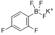 POTASSIUM 2,4-DIFLUOROPHENYLTRIFLUOROBO& CAS#: 871231-41-3