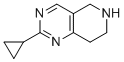 PYRIDO[4,3-D]PYRIMIDINE, 2-CYCLOPROPYL-5,6,7,8-TETRAHYDRO- CAS#: 880361-75-1