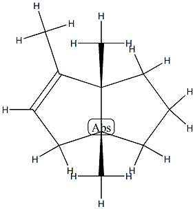 Pentalene, 1,2,3,3a,6,6a-hexahydro-3a,4,6a-trimethyl-, (3aR,6aR)-rel- (9CI) CAS#: 820222-59-1