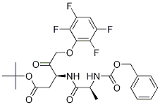 Pentanoic acid, 4-oxo-3-[[(2S)-1-oxo-2-[[(phenylMethoxy)carbonyl]aMino]propyl]aMino]-5-(2,3,5,6-tetrafluorophenoxy)-, 1,1-diMethylethyl ester, (3S)- CAS#: 868565-57-5