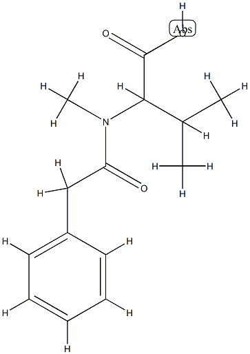 Phenaceturic  acid,  -alpha--isopropyl--bta--methyl-  (5CI) CAS#: 859800-36-5