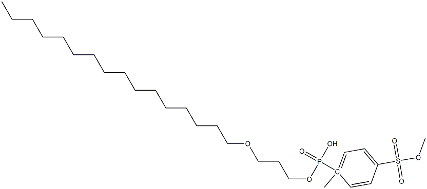 Phosphonic acid, P-[[[(4-Methylphenyl)sulfonyl]oxy]Methyl]-, Mono[3-(hexadecyloxy)propyl] ester CAS#: 864068-45-1
