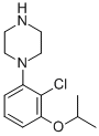 Piperazine, 1-[2-chloro-3-(1-methylethoxy)phenyl]- CAS#: 846031-63-8