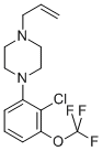 Piperazine, 1-[2-chloro-3-(trifluoromethoxy)phenyl]-4-(2-propen-1-yl)- CAS#: 871357-04-9