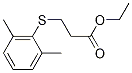 Propanoic acid, 3-[(2,6-dimethylphenyl)thio]-, ethyl ester CAS#: 850175-21-2