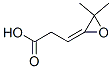 Propanoic acid, 3-(3,3-dimethyl-2-oxiranylidene)- CAS#: 871242-96-5