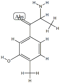 Propiophenone, -alpha--amino-3-hydroxy-4-methyl-, -HCl (3CI) CAS#: 856073-37-5