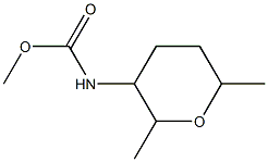 Pyran-3-carbamic acid, tetrahydro-2,6-dimethyl-, methyl ester (4CI) CAS#: 854696-22-3