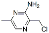 Pyrazinamine,  3-(chloromethyl)-6-methyl-  (9CI) CAS#: 866585-60-6