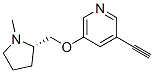 Pyridine, 3-ethynyl-5-[[(2S)-1-methyl-2-pyrrolidinyl]methoxy]- (9CI) CAS#: 820231-75-2