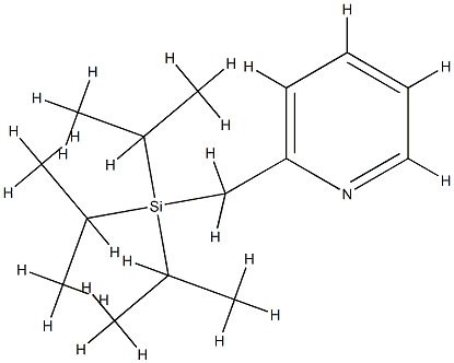Pyridine,2-[[tris(1-methylethyl)silyl]methyl]-(9CI) CAS#: 849414-00-2