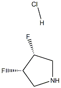 Pyrrolidine, 3,4-difluoro-, hydrochloride (1:1), (3S,4R)-rel- CAS#: 869481-94-7
