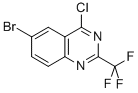 QUINAZOLINE, 6-BROMO-4-CHLORO-2-(TRIFLUOROMETHYL)- CAS#: 887592-29-2