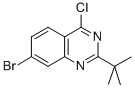 QUINAZOLINE, 7-BROMO-4-CHLORO-2-(1,1-DIMETHYLETHYL)- CAS#: 887592-23-6