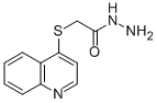 (QUINOLIN-4-YLSULFANYL)-ACETIC ACID HYDRAZIDE CAS#: 885278-19-3