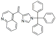 Quinoline,  4-[1-[1-(triphenylmethyl)-1H-imidazol-4-yl]ethenyl]- CAS#: 880652-89-1