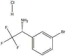 (R)-1-(3-Bromo-phenyl)-2,2,2-trifluoro-ethylamine hydrochloride CAS#: 842169-97-5