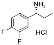 (R)-1-(3,4-Difluorophenyl)propan-1-aMine hydrochloride CAS#: 847448-32-2