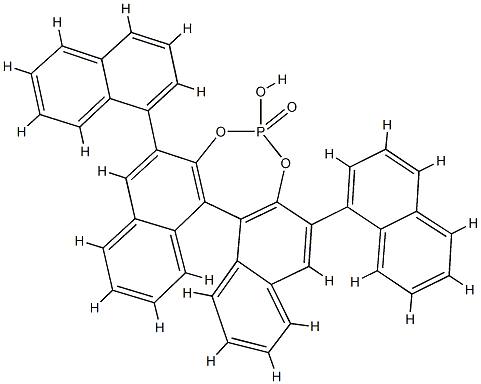 R-4-oxide-4-hydroxy-2,6-di-1-naphthalenyl-Dinaphtho[2,1-d:1',2'-f][1,3,2]dioxaphosphepin CAS#: 864943-23-7