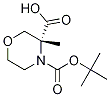 (R)-4-tert-butyl 3-Methyl Morpholine-3,4-dicarboxylate CAS#: 885321-46-0