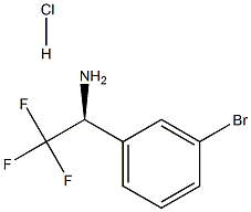 (S)-1-(3-BROMOPHENYL)-2,2,2-TRIFLUOROETHANAMINE HYDROCHLORIDE CAS#: 878408-46-9