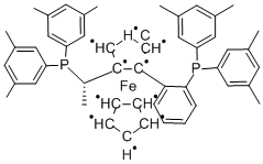 (S)-1-{(S)-2-[2-[DI(3,5-XYLYL)PHOSPHINO]PHENYL]FERROCENYL}ETHYLDI(3,5-XYLYL)PHOS CAS#: 849925-24-2