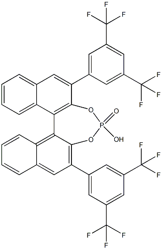 (S)-(+)-3,3'-BIS(3,5-BIS(TRIFLUOROMETHYL)PHENYL)-1,1'-BINAPHTHYL-2,2'-DIYL HYDROGENPHOSPHATE, 95% CAS#: 878111-17-2