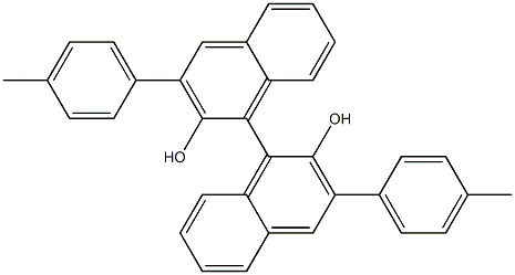 S-3,3'-Bis(4-methylphenyl-1,1'-bi-2-naphthol CAS#: 885670-60-0