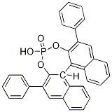 S-3,3'-Bis(phenyl)-1,1'-binaphthyl-2,2'-diyl hydrogenphosphate CAS#: 874948-59-1