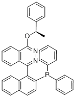 (S)-(-)-4-[2-(DIPHENYLPHOSPHINO)-1-NAPHTHALENYL]-N-[(R)-1-PHENYLETHOXY]PHTHALAZINE CAS#: 828927-94-2