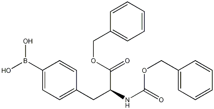 (S)-4-(3-(Benzyloxy)-2-(benzyloxycarbonylamino)-3-oxopropyl)phenylboronic acid CAS#: 866114-96-7