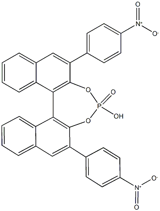 S-4-oxide-4-hydroxy-2,6-bis(4-nitrophenyl)- Dinaphtho[2,1-d:1',2'-f][1,3,2]dioxaphosphepin CAS#: 878111-16-1