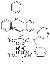 (S)-(-)-[(S)-2-DIPHENYLPHOSPHINOFERROCENYL][2-DIPHENYLPHOSPHINOPHENYL]METHANOL CAS#: 851308-43-5