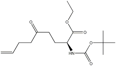 (S)-ethyl 2-(tert-butoxycarbonylamino)-5-oxonon-8-enoate CAS#: 881683-80-3
