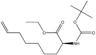 (S)-ethyl 2-(tert-butoxycarbonylamino)non-8-enoate CAS#: 881683-81-4