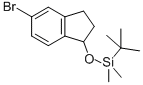 Silane, [(5-bromo-2,3-dihydro-1H-inden-1-yl)oxy](1,1-dimethylethyl)dimethyl- CAS#: 869725-76-8